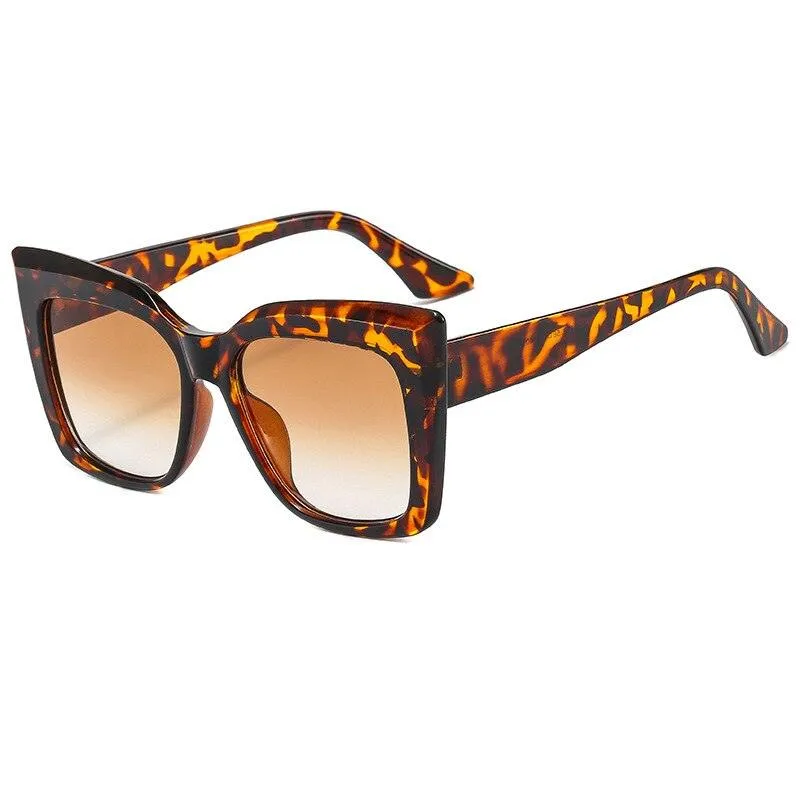 Rectangle Cat Eye Sunglasses