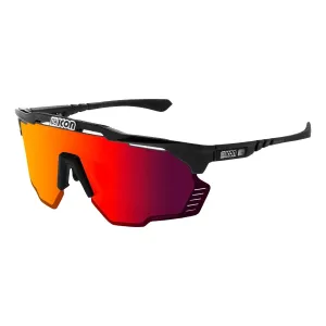 SCICON Aeroshade Kunken Eyewear - Carbon Matt/Multimirror Red