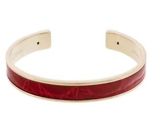 Stamerra PICCOLO CROCCO RO Red Genuine Crocodile Bracelet