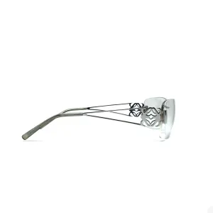 //Style 4514// X-Static 2001 Oversized Clear Wraparound Sunglasses