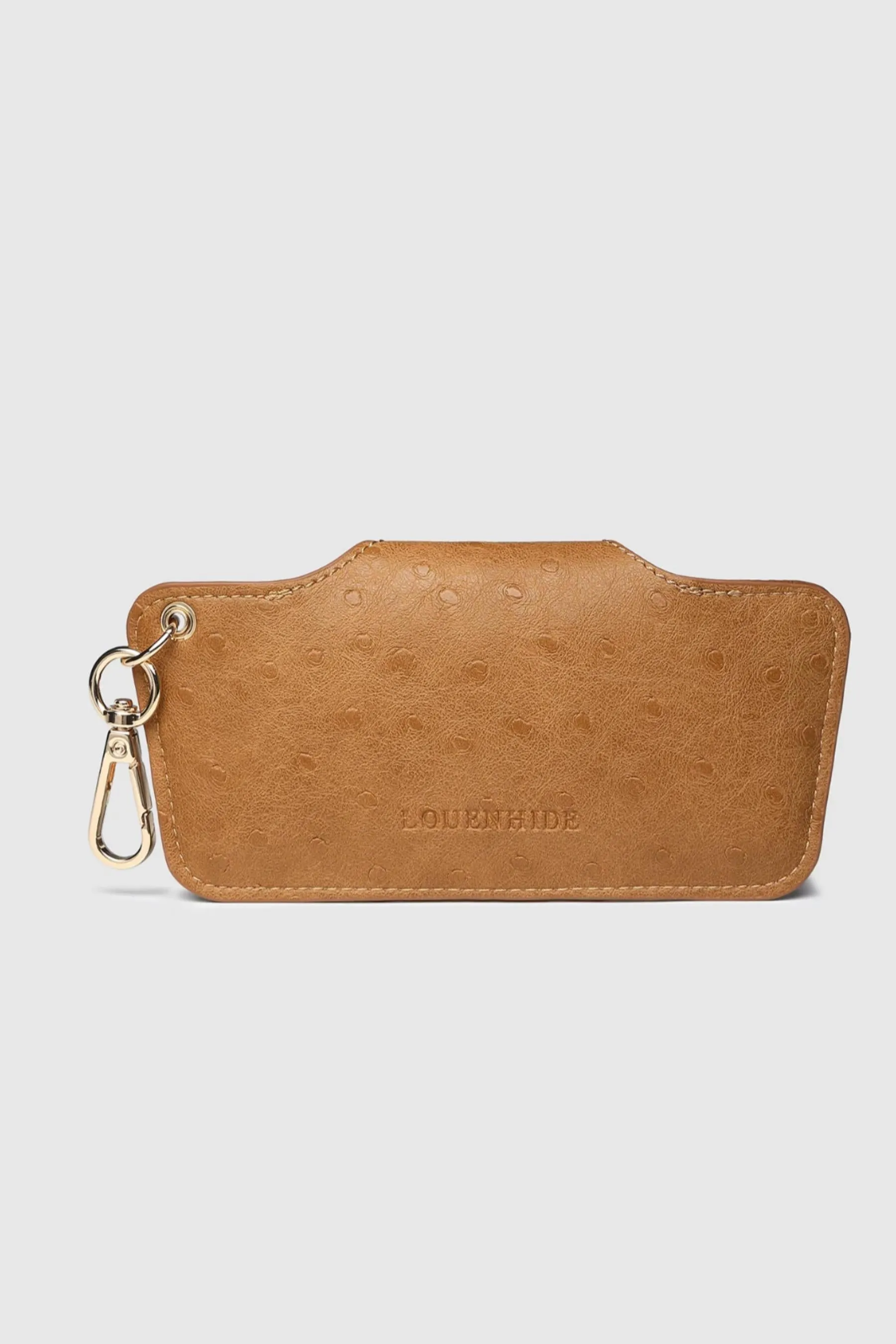 Sunglasses Case | Ostrich Nutmeg