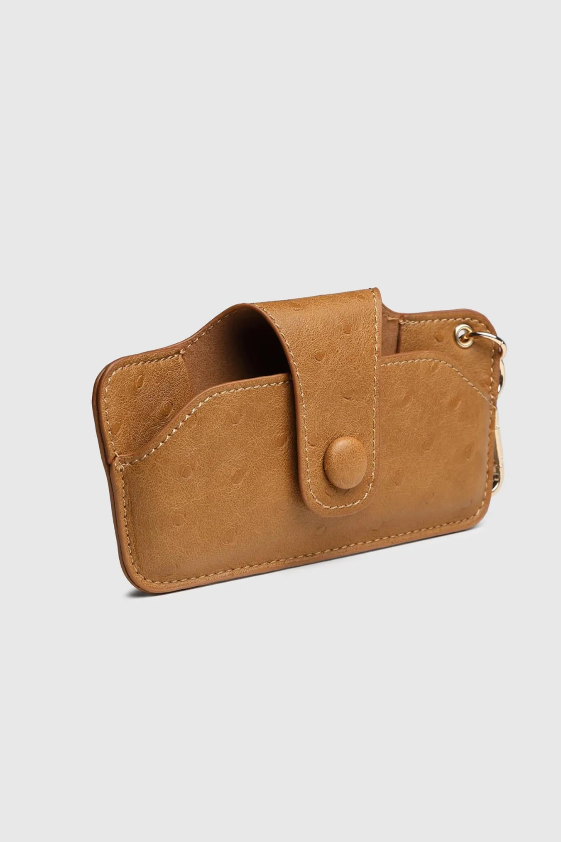 Sunglasses Case | Ostrich Nutmeg