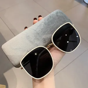 Sunglasses for women 2023 new polarized sunglasses for driving, anti-UV, round face, big face, slimming