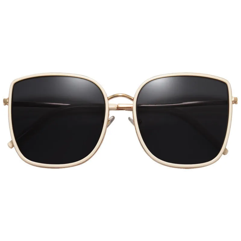 Sunglasses for women 2023 new polarized sunglasses for driving, anti-UV, round face, big face, slimming