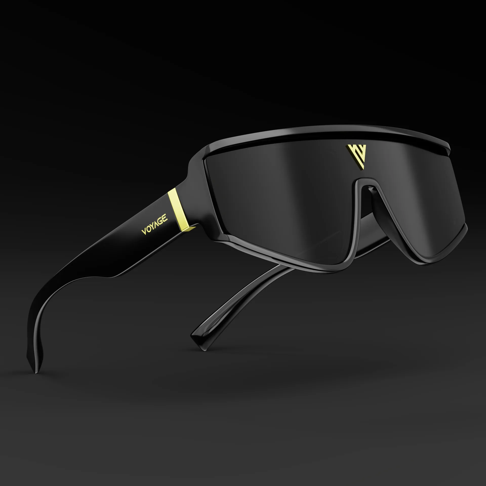 Technics Sunglasses (Black Lens | Black Frame - PMG5588)