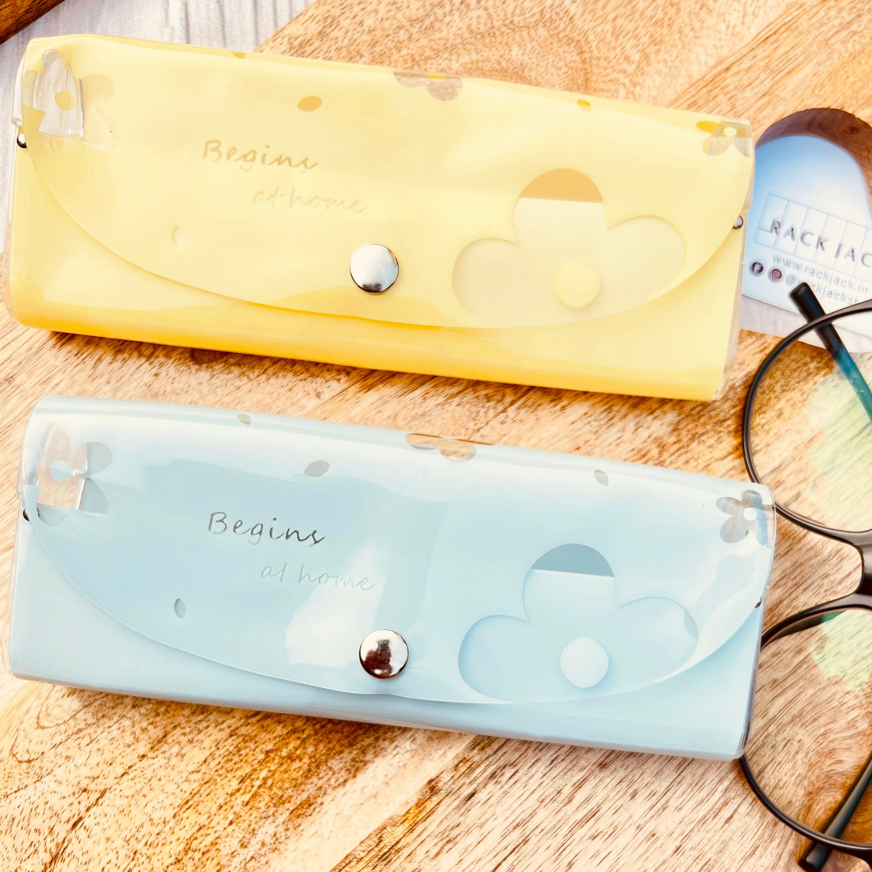 Travel Sunglass Case - Flower
