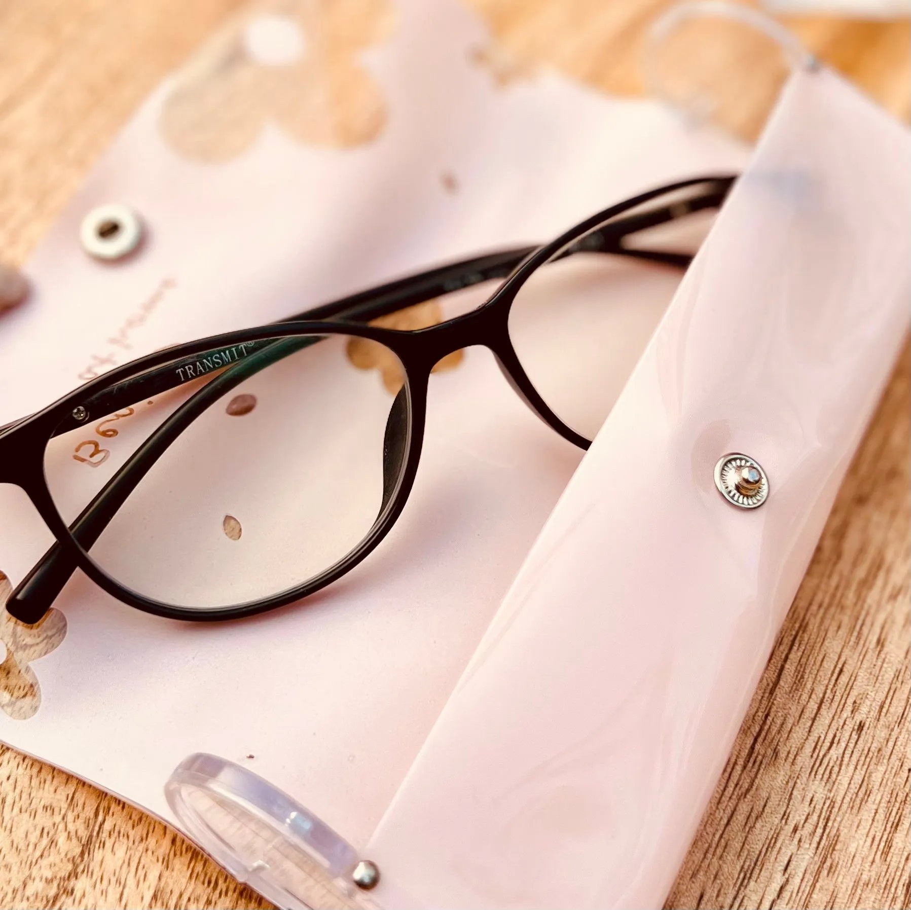 Travel Sunglass Case - Flower