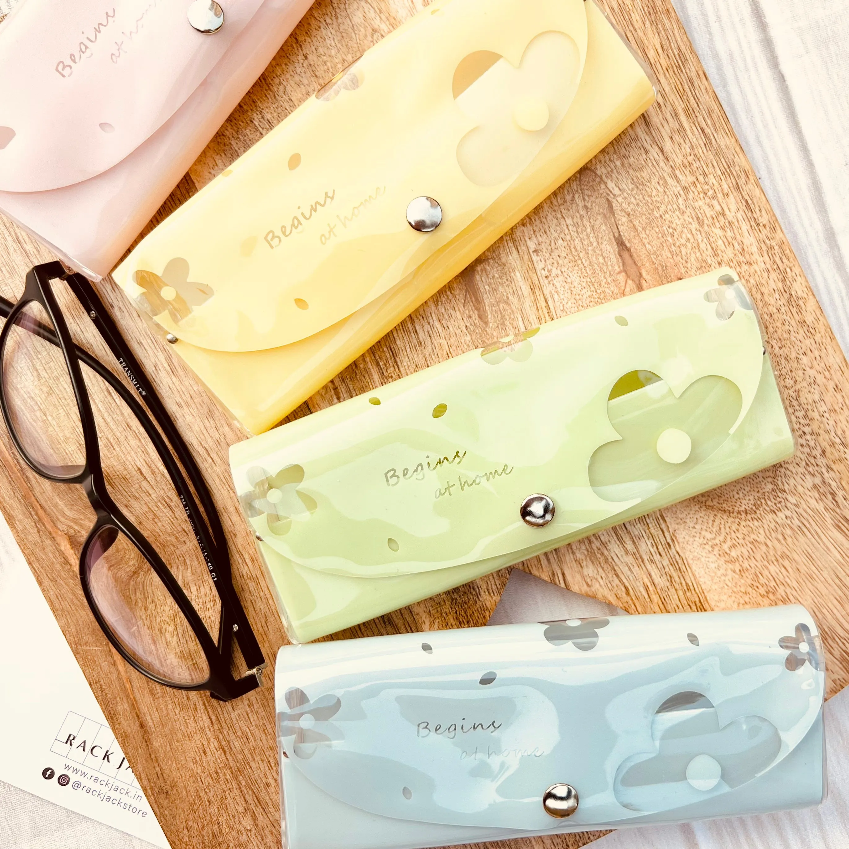 Travel Sunglass Case - Flower