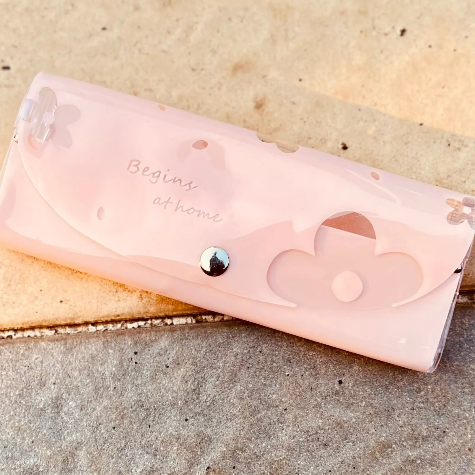 Travel Sunglass Case - Flower