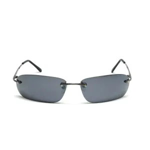 True Vintage Late 90s Enter The Matrix Sunglasses - Black