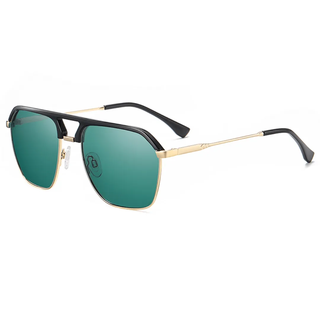 Unisex Polarized Metal Aviator Sunglasses Nebula