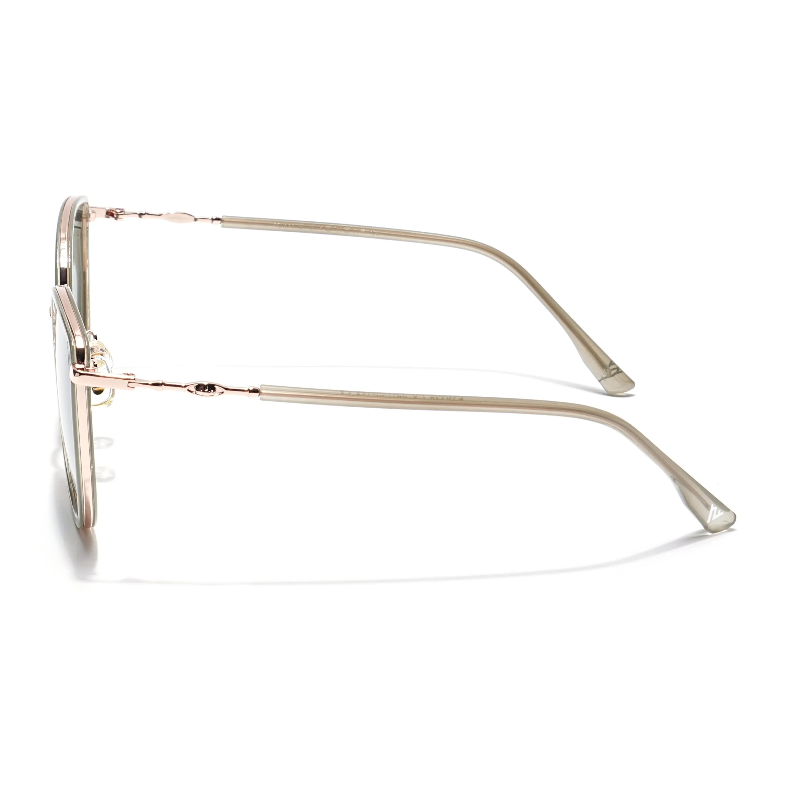 Voyage Select Cateye Sunglasses (Olive Lens | Golden & Nude Frame - SLPMG6248)