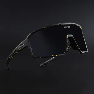 Voyage Select Drift Sunglasses (Black Lens | Black & Yellow Frame - SLMG6261)