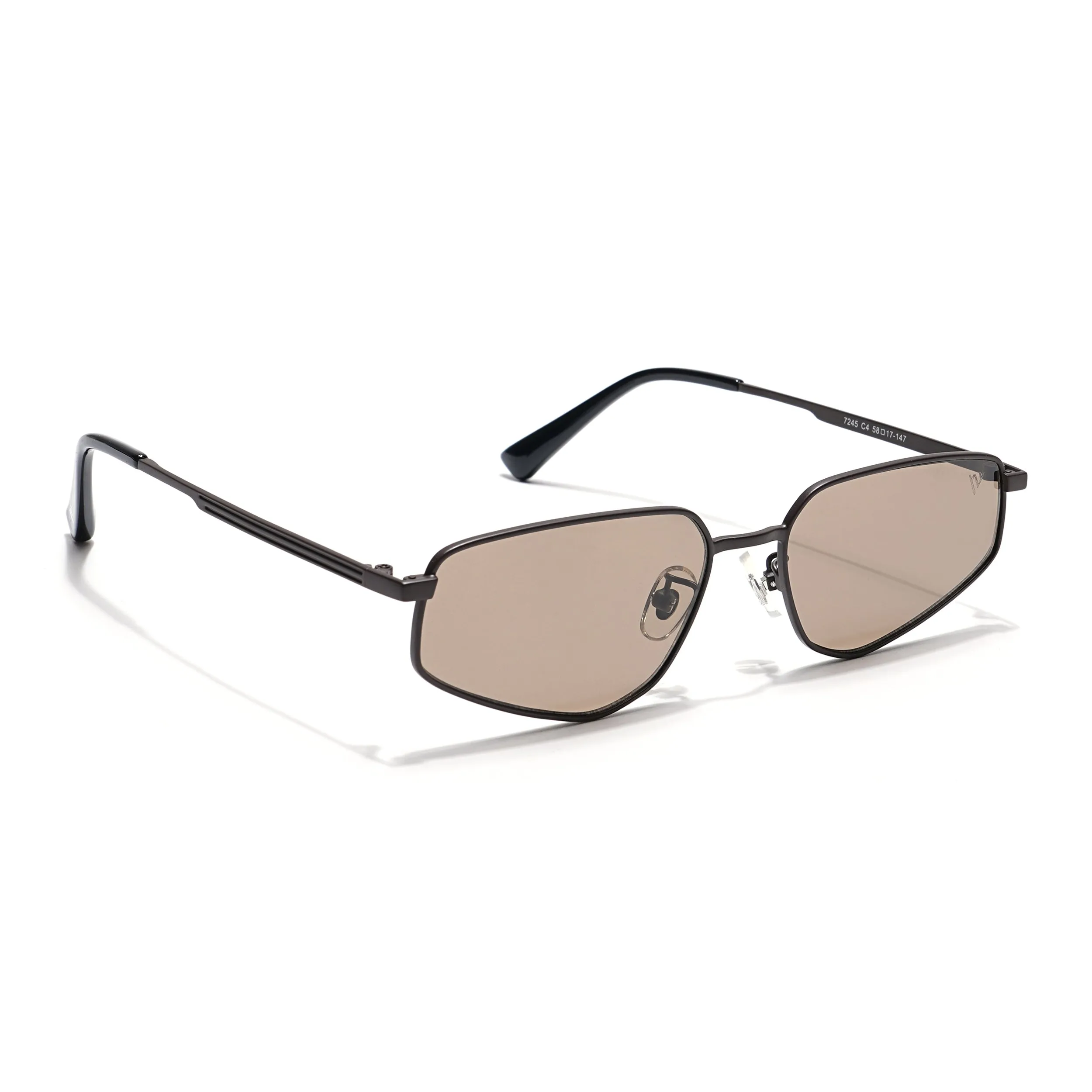 Voyage Select Oval Sunglasses (Light Brown Lens | Brown Frame - SLMG6285)