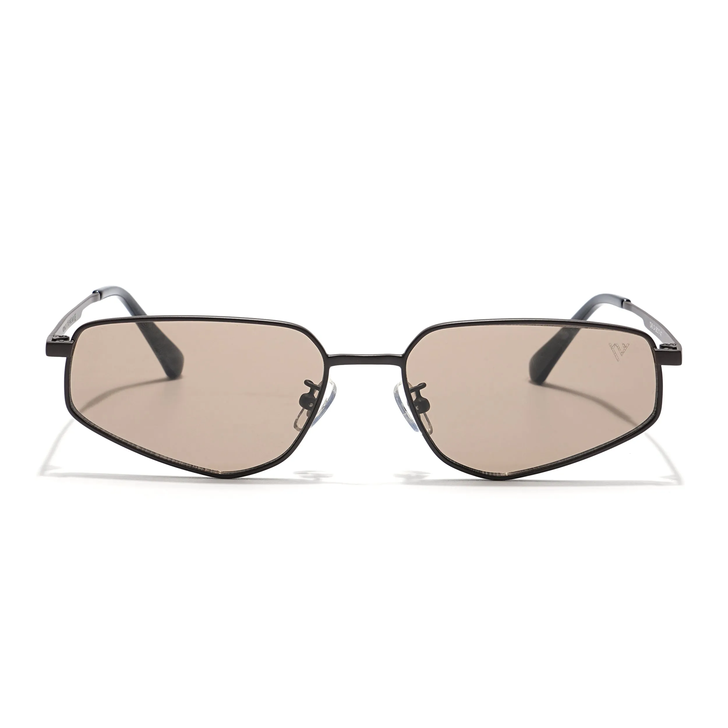 Voyage Select Oval Sunglasses (Light Brown Lens | Brown Frame - SLMG6285)