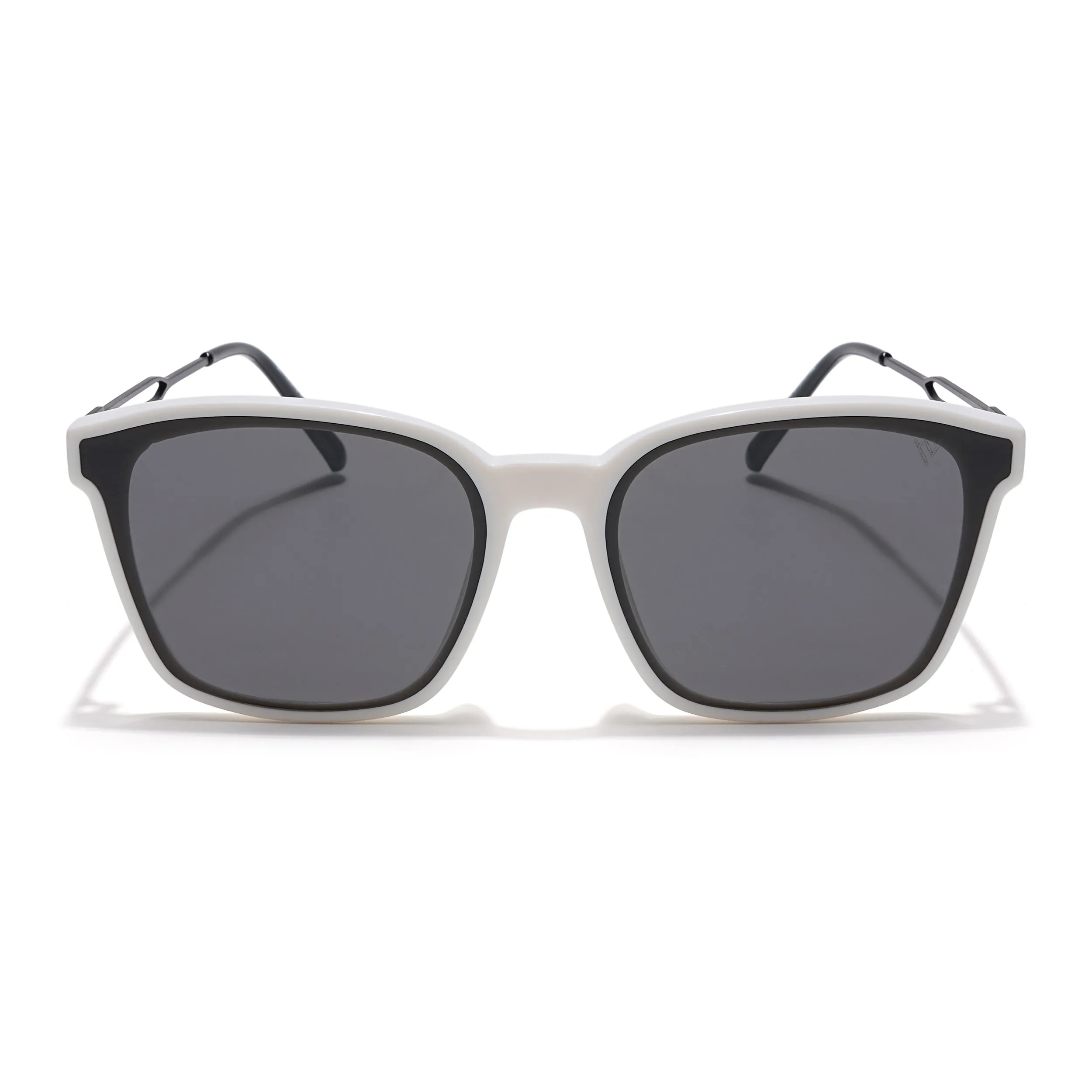 Voyage Select Wayfarer Sunglasses (Black Lens | White Frame - SLMG6240)