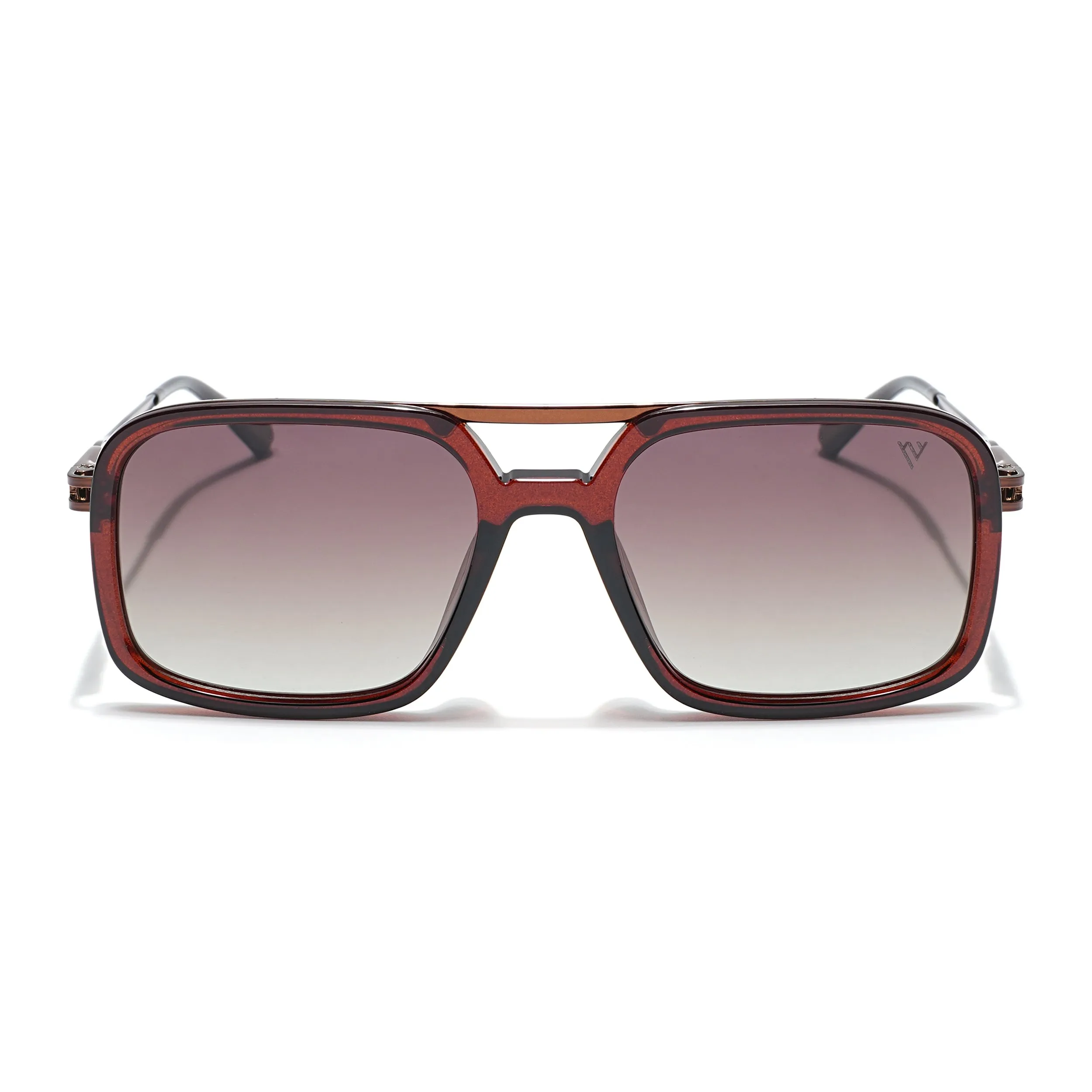 Voyage Select Wayfarer Sunglasses (Brown & Clear Lens | Brown Frame - SLPMG6300)