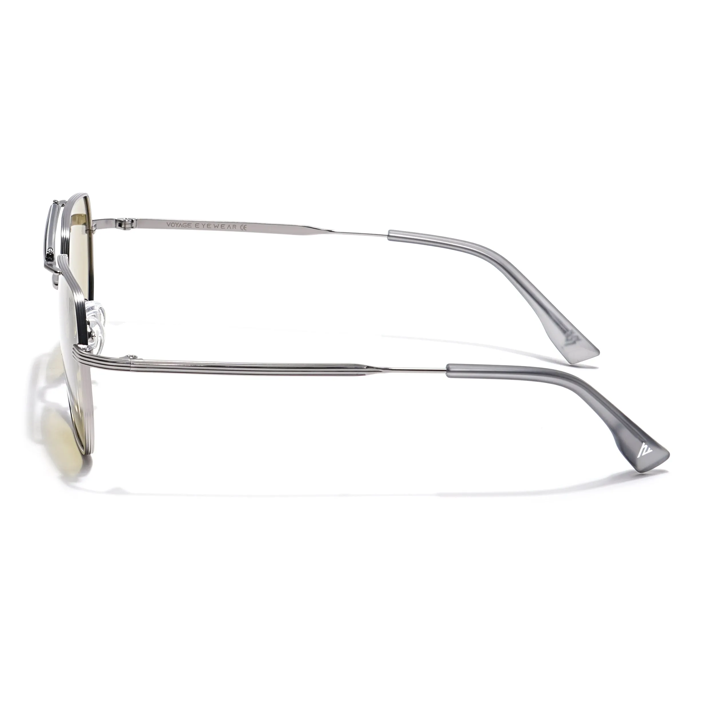 Voyage Select Wayfarer Sunglasses (Green Lens | Silver Frame - SLPMG6290)