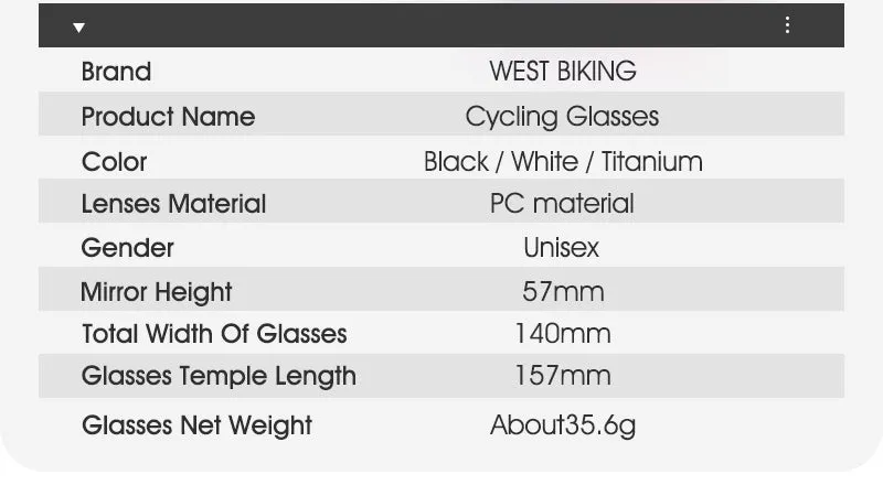 West Biking Unisex Semi Rim Tr 90 Polarized Sport Sunglasses